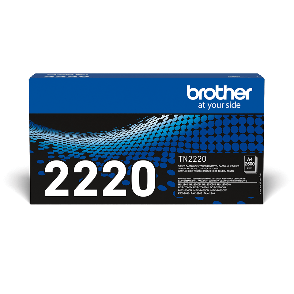 Brother TN-2220 Original Tonerkartusche Schwarz TN2220 2.600 Seiten