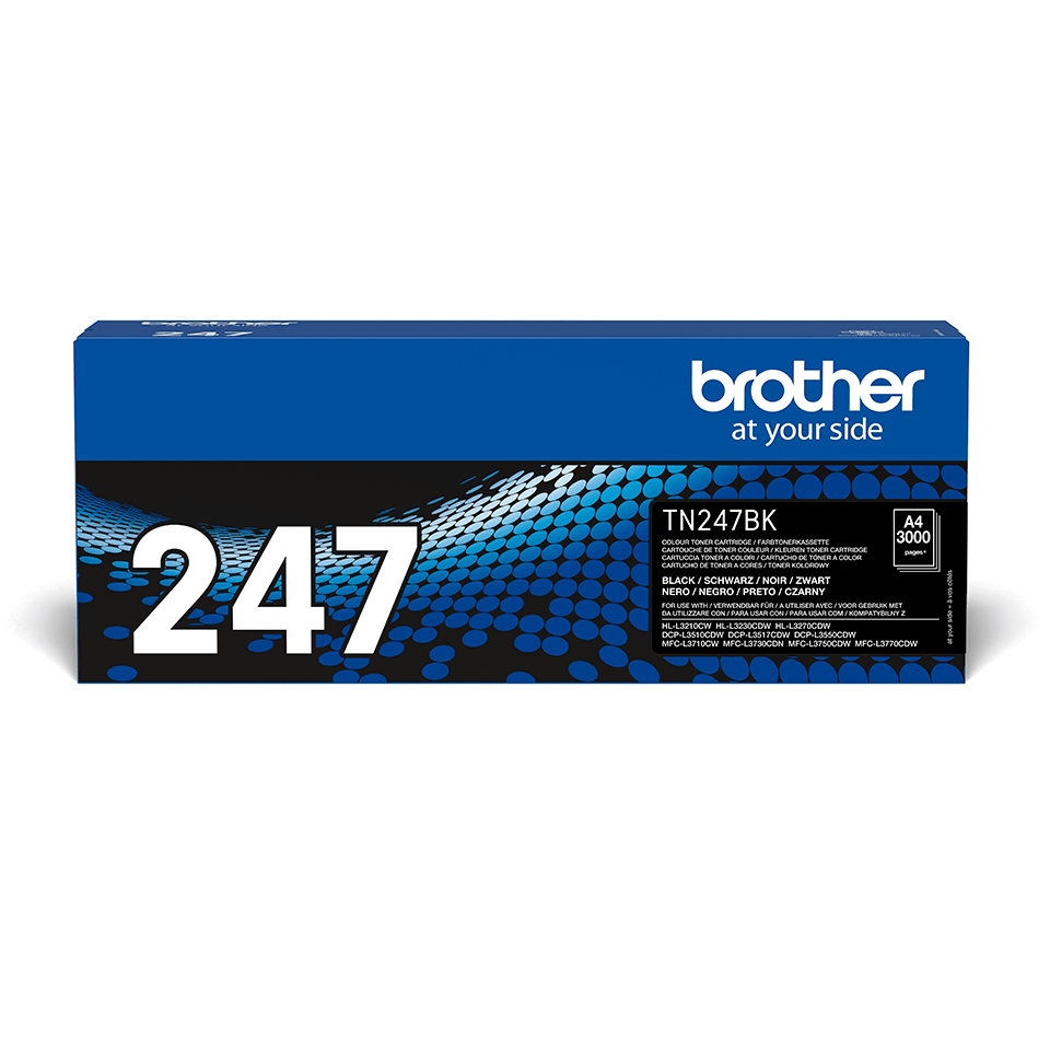 Brother TN-247BK Original Toner Schwarz TN-247BK 3.000 Seiten
