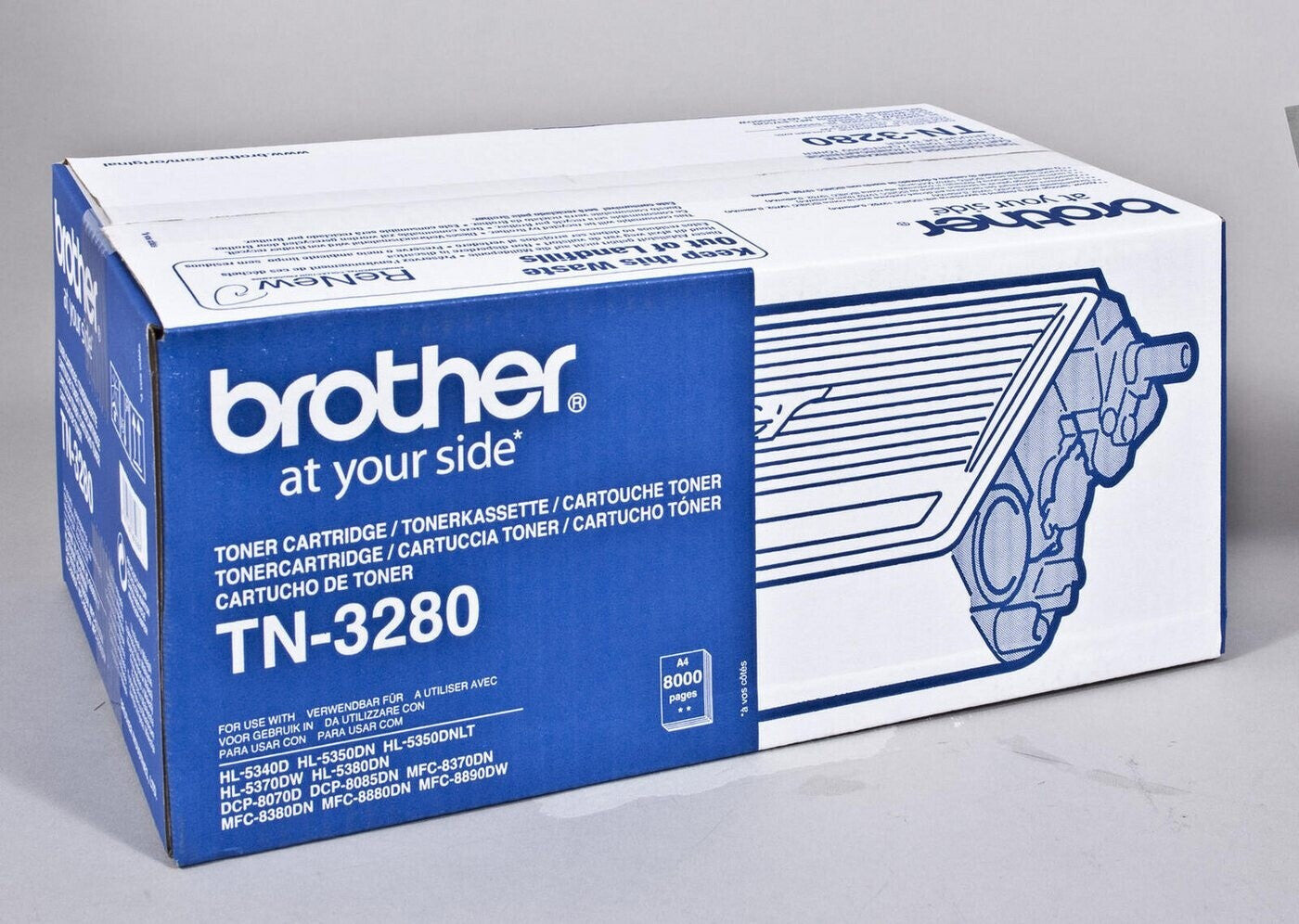 Brother TN-3280 Original Tonerkartusche Schwarz TN3280 8.000 Seiten