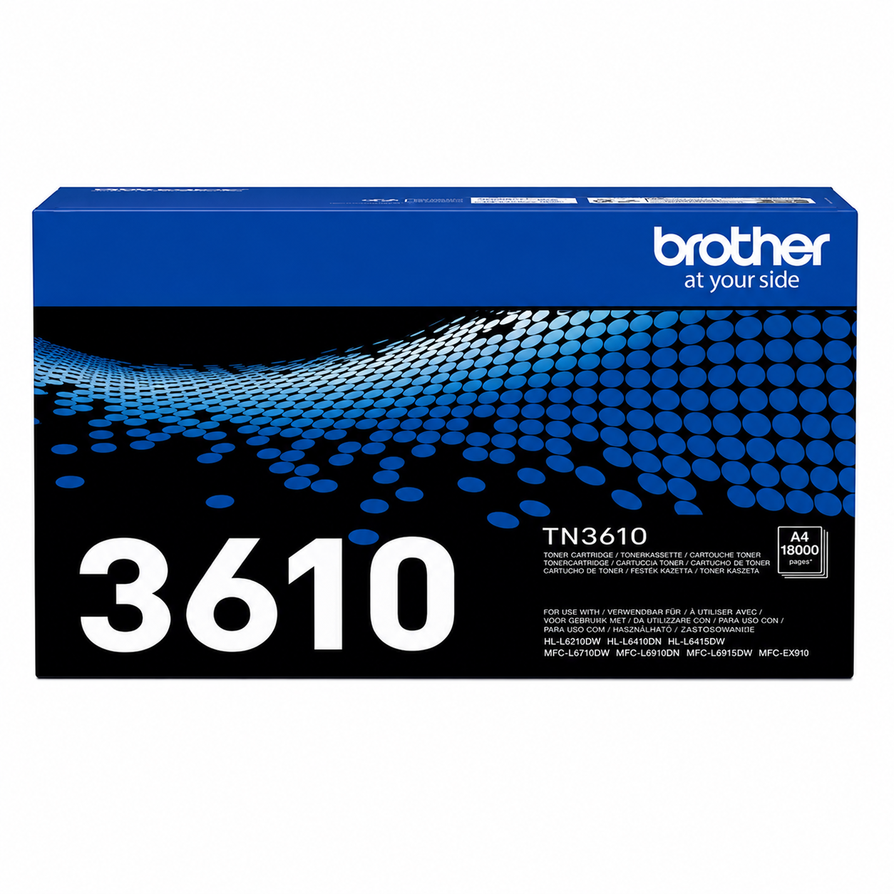 Brother TN-3610 Original Tonerkartusche Schwarz TN3610 18.000 Seiten