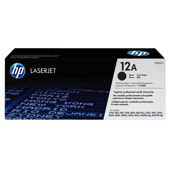 HP 12A Original Tonerkartusche Schwarz Q2612A 2.000 Seiten