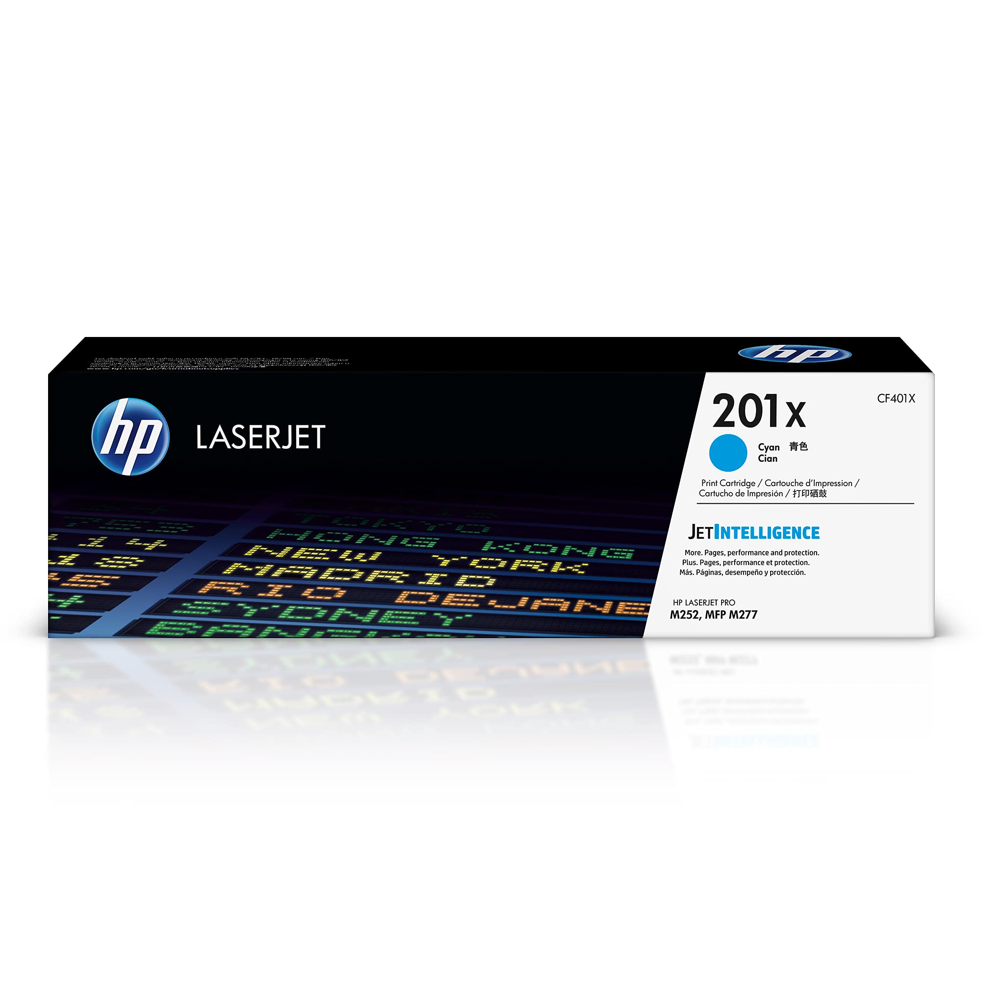 HP 201X Original Tonerkartusche Cyan CF401X 2.300 Seiten