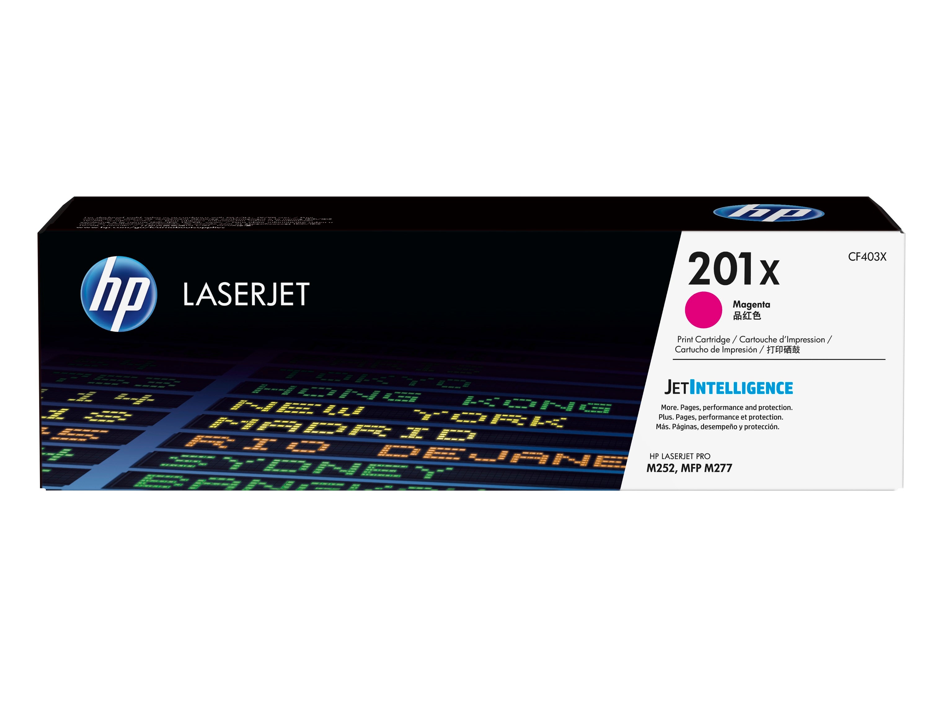 HP 201X Original Tonerkartusche Magenta CF403X 2.300 Seiten
