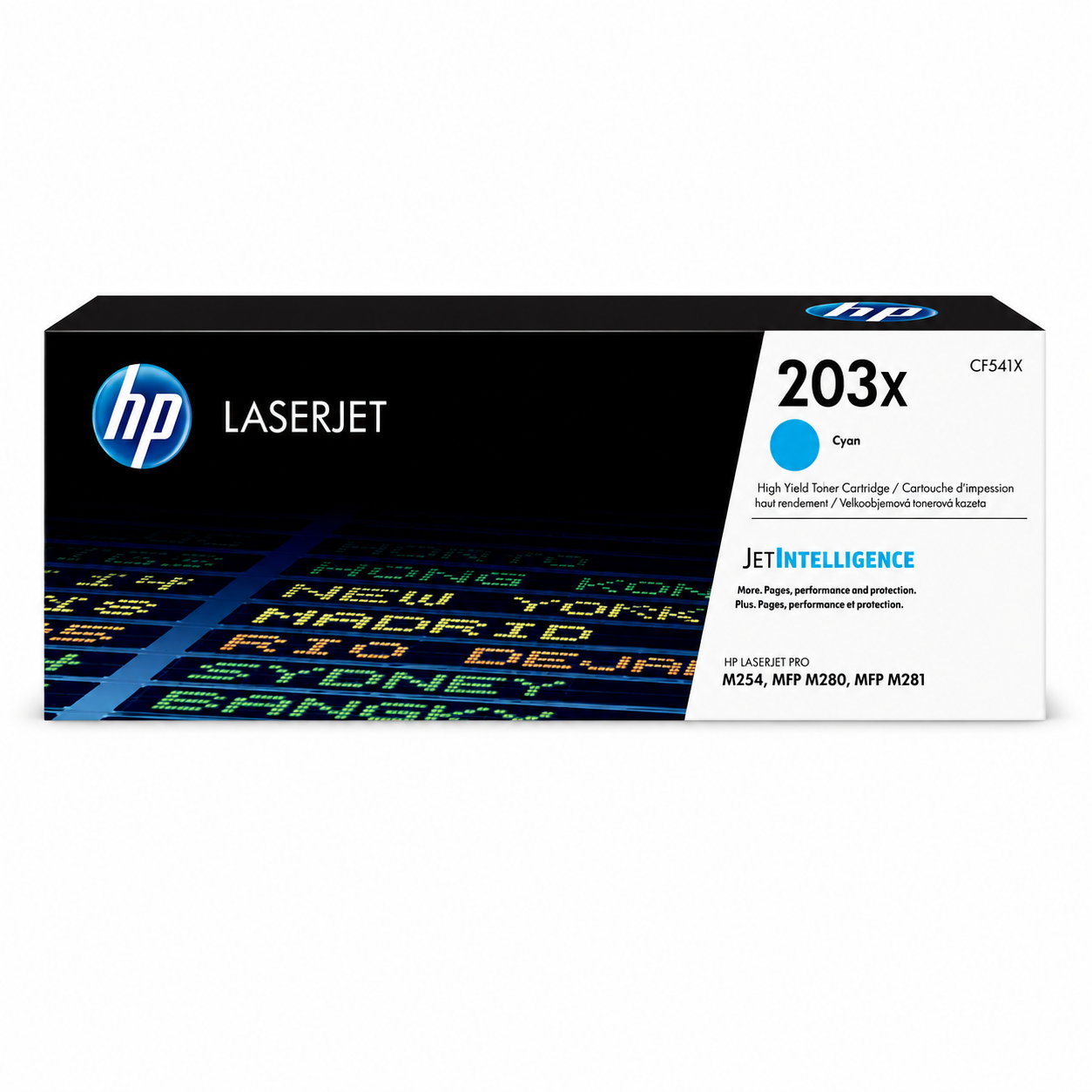 HP 203X Original Tonerkartusche Cyan CF541X 2.500 Seiten