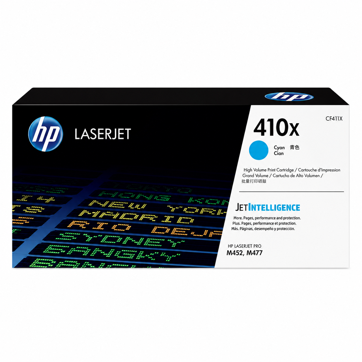 HP 410X Original Tonerkartusche Cyan CF411X 5.000 Seiten