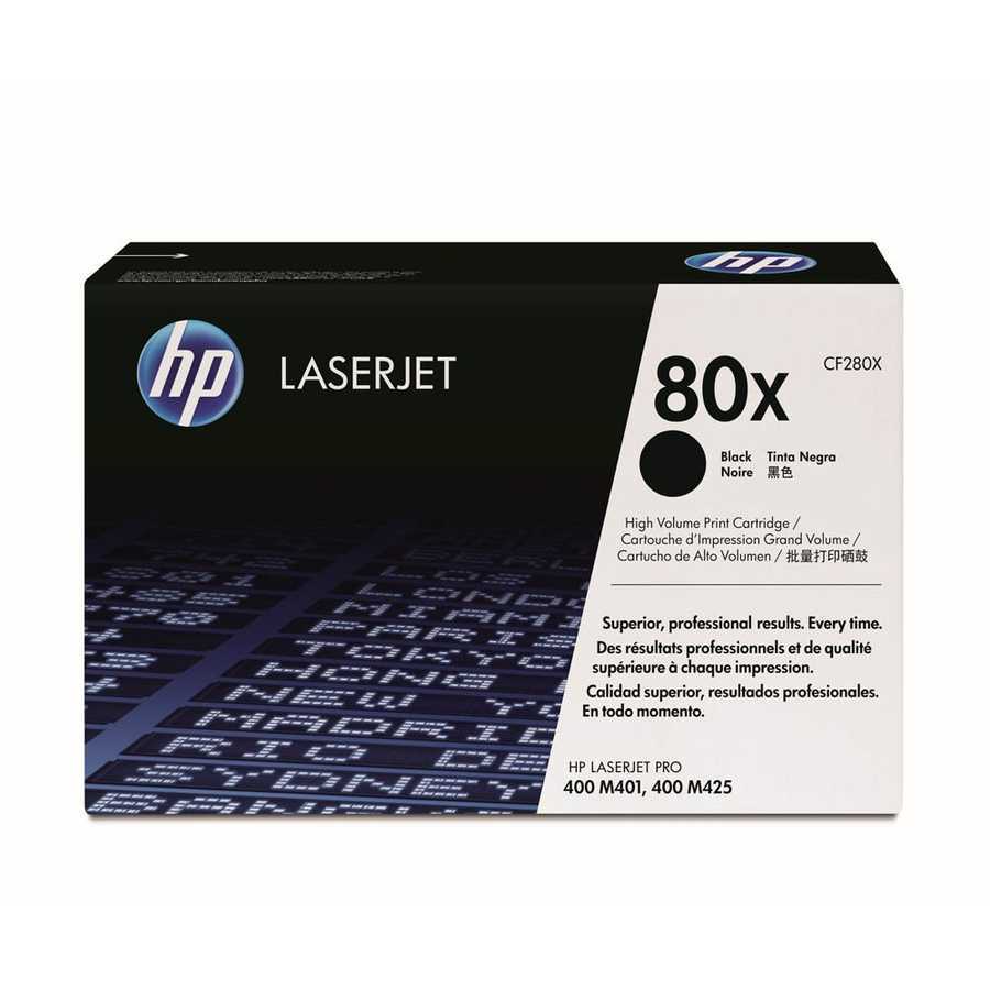 HP 80X Original Tonerkartusche Schwarz CF280X 6.900 Seiten