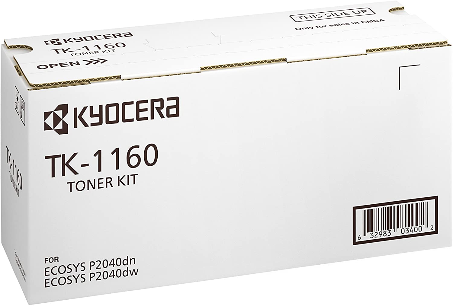 Kyocera TK-1160 Original Tonerkartusche Schwarz 1T02RY0NL0 7.200 Seiten