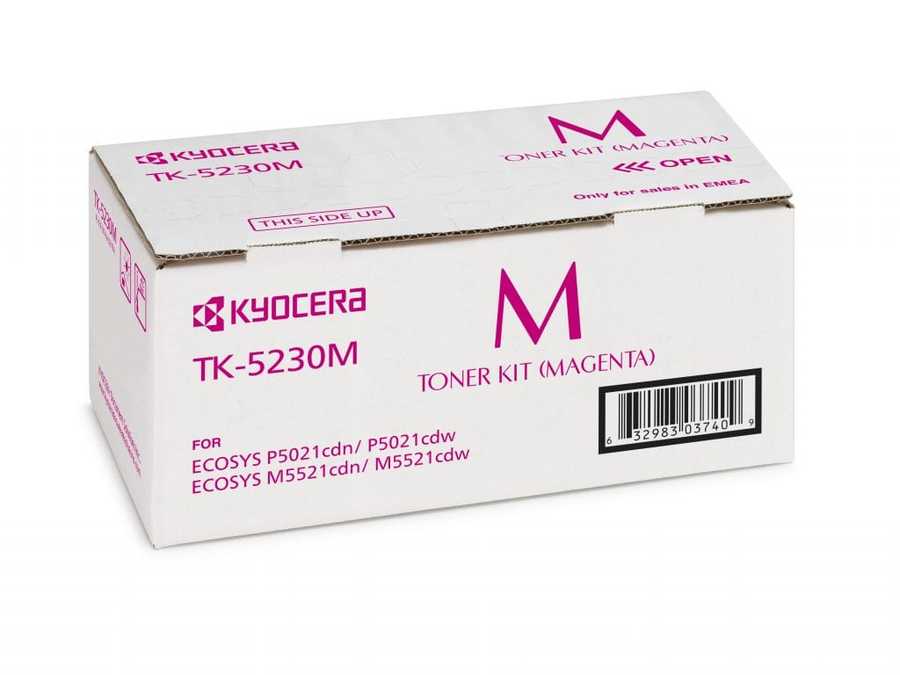 Kyocera TK-5230M Original Tonerkartusche Magenta 1T02R9BNL0 2.200 Seiten