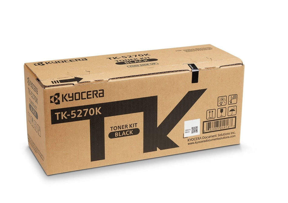 Kyocera TK-5270K Original Toner Schwarz 1T02TV0NL0 8.000 Seiten